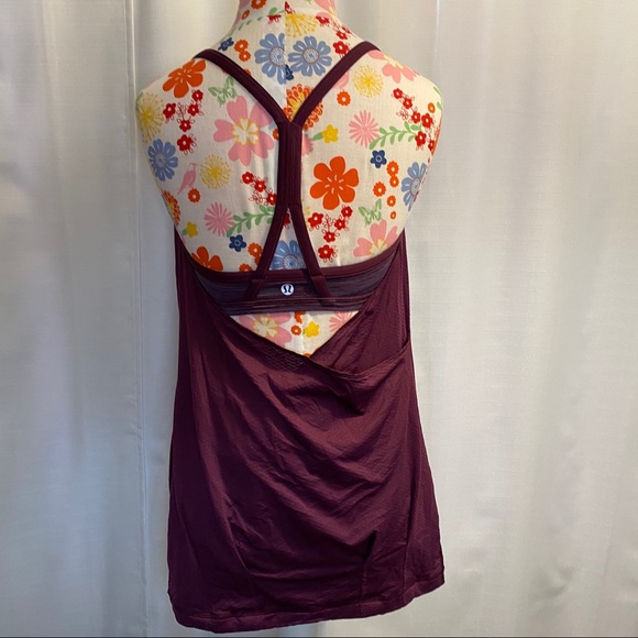 Lululemon Strappy Back Drape Front Tank - Picture 3 of 5